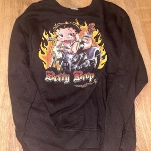 Betty boop crewneck